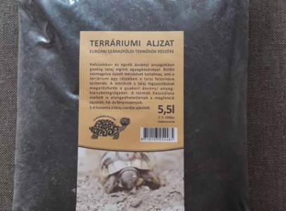 Terráriumi aljzat szárazföldi teknősök számára