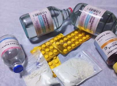 potassium cyanide, hydrogen cyanide, nembutal